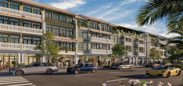 town house 8m dự án Sun Urban City